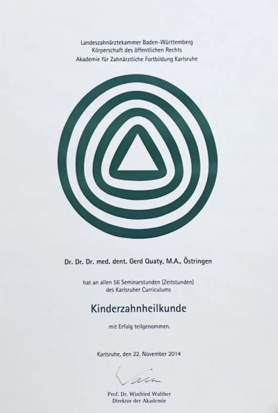 Kinderzahnheilkunde